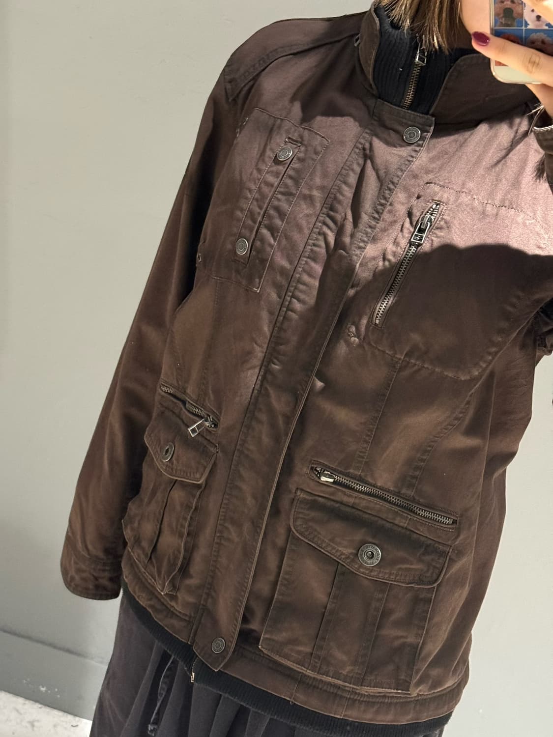 multi pocket washing detail jacket 상품이미지5