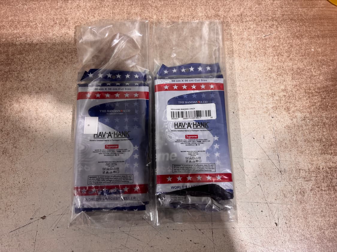 슈프림 반다나 멀티컬러 24SS 상품이미지2