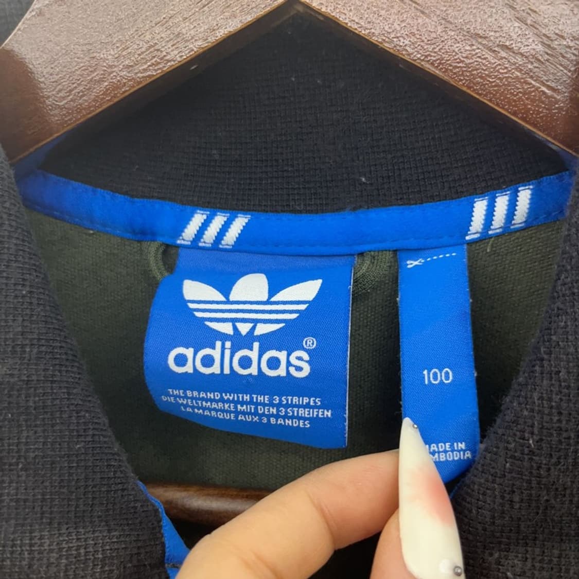 아디다스 레트로 빈티지 말차카키 집업 95 C09333 상품이미지5