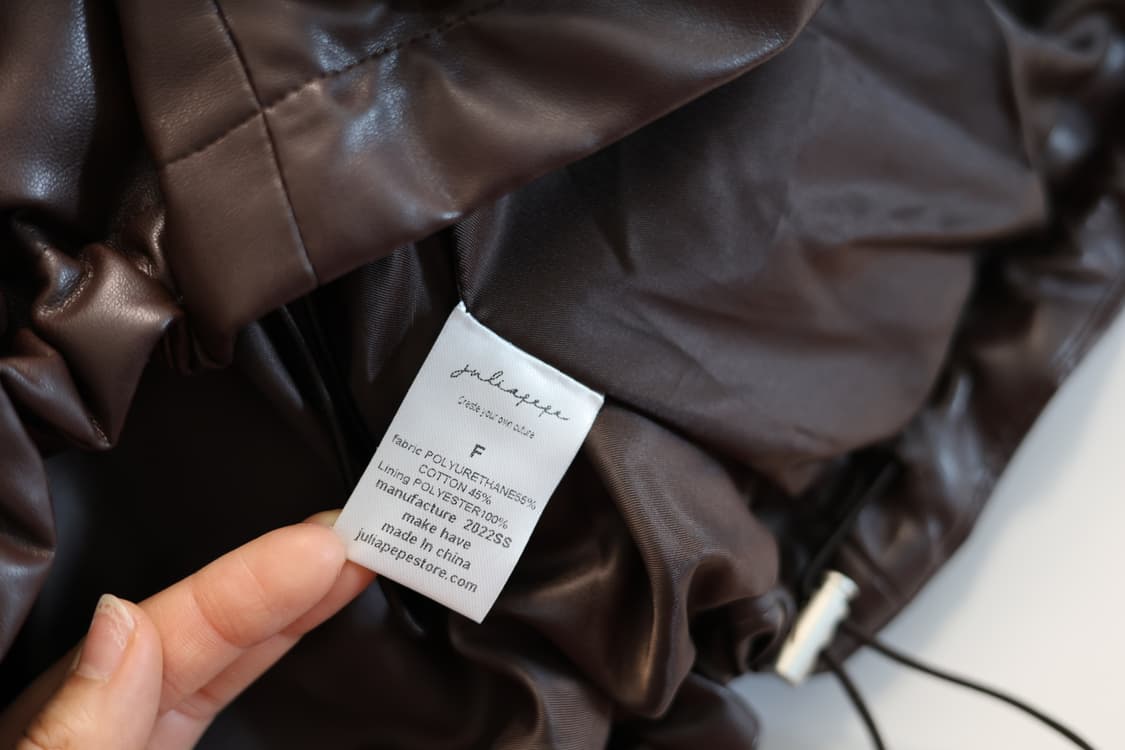 레더 패딩 상품이미지6