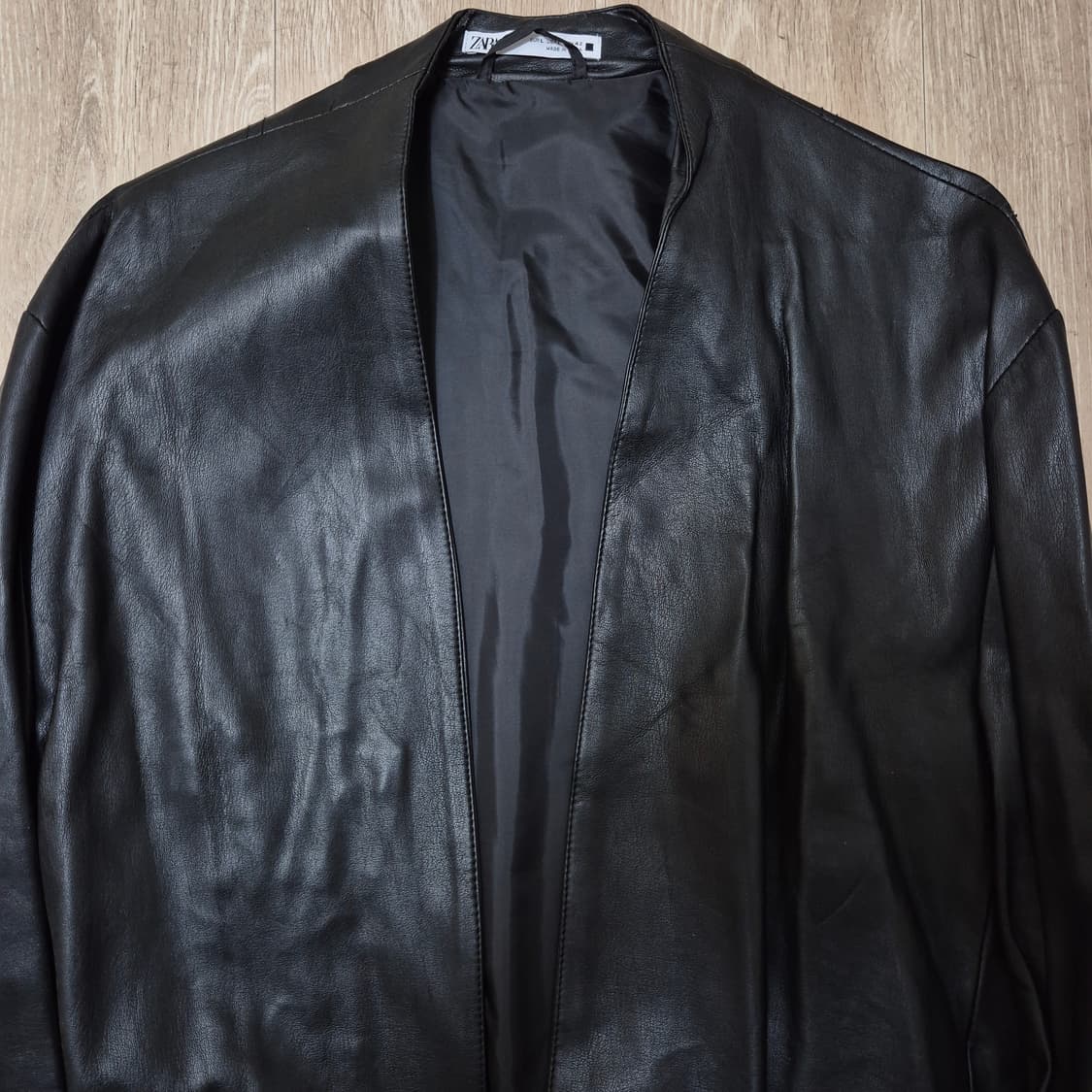 ZARA 자라 가죽자켓 L(100) 상품이미지2