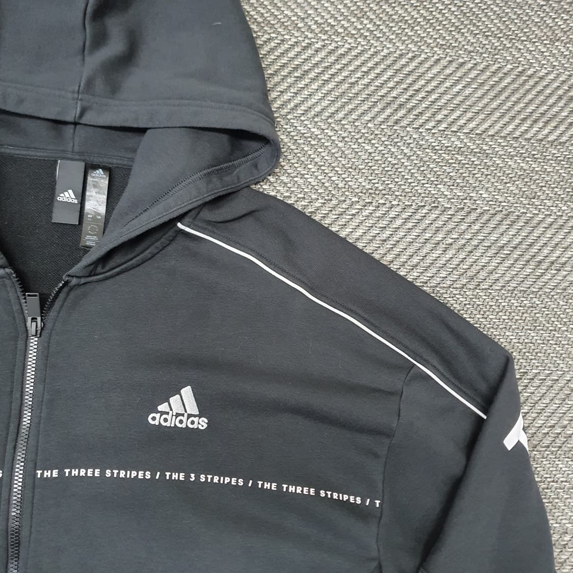 아디다스 오버핏 후드집업 남자115 상품이미지5