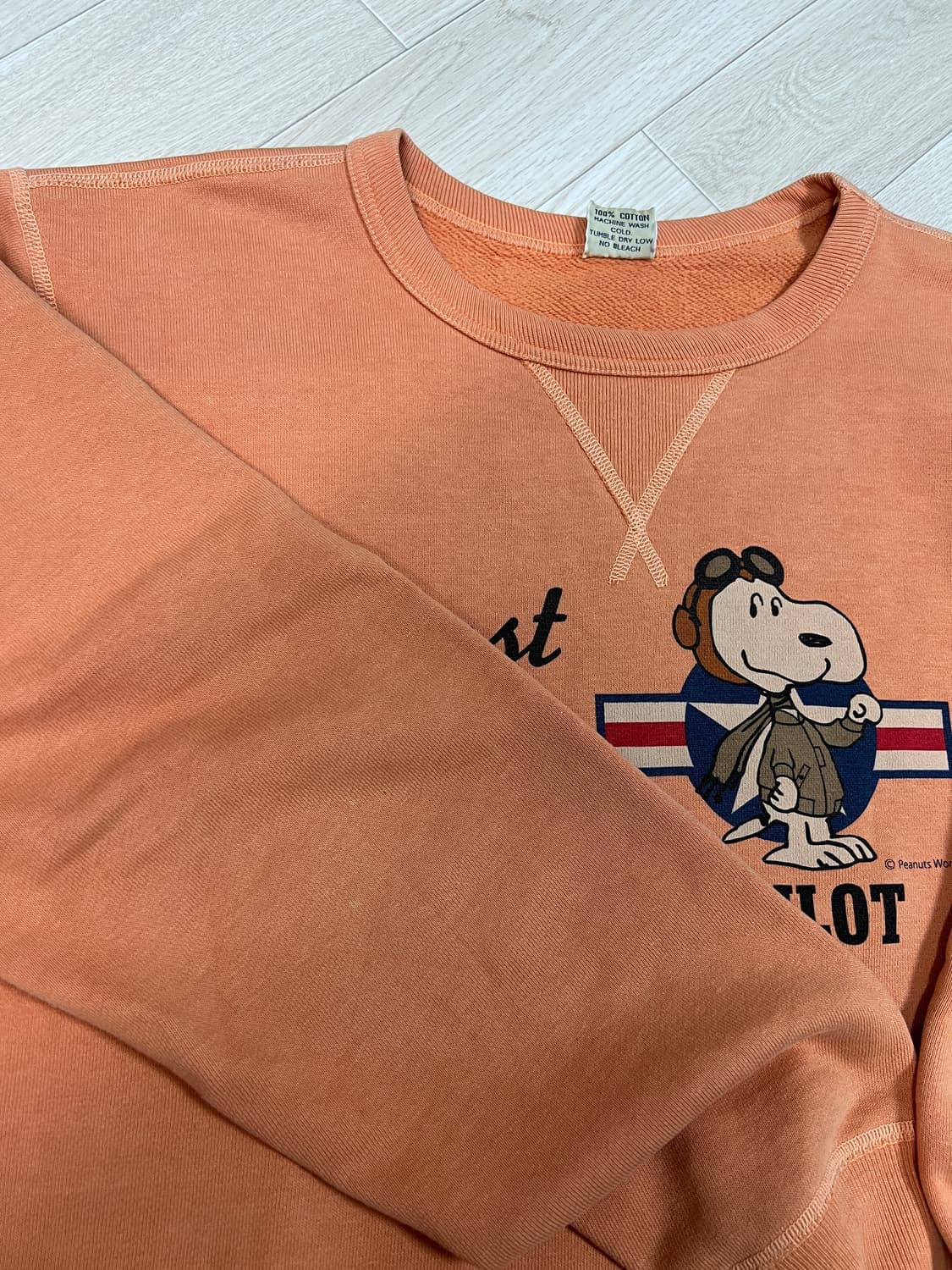 택포9) 버즈릭슨 스누피 스웻셔츠 L 상품이미지2