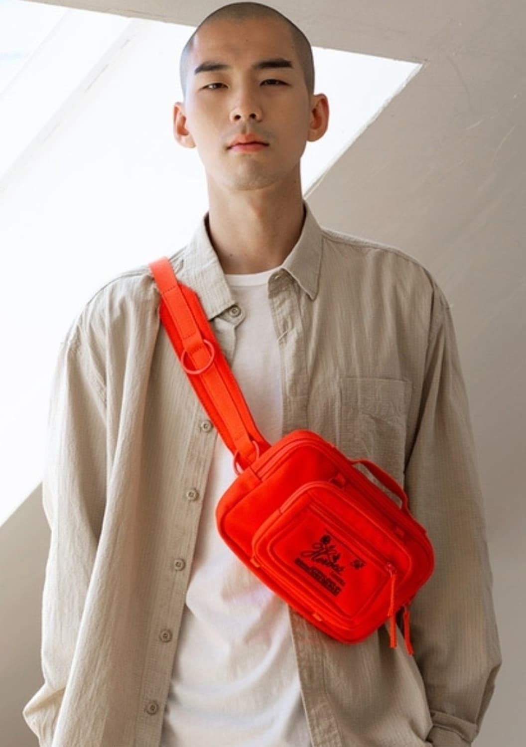 라프시몬스x이스트팩 루프링 웨이스트백 상품이미지1