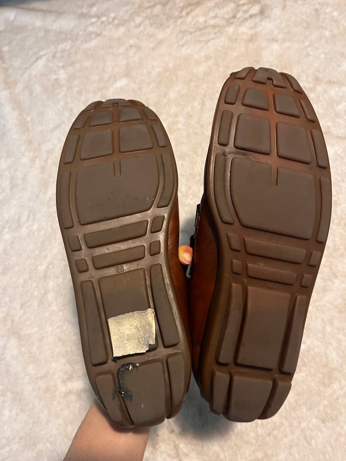 Clarks velcro leather shoes 280 상품이미지7