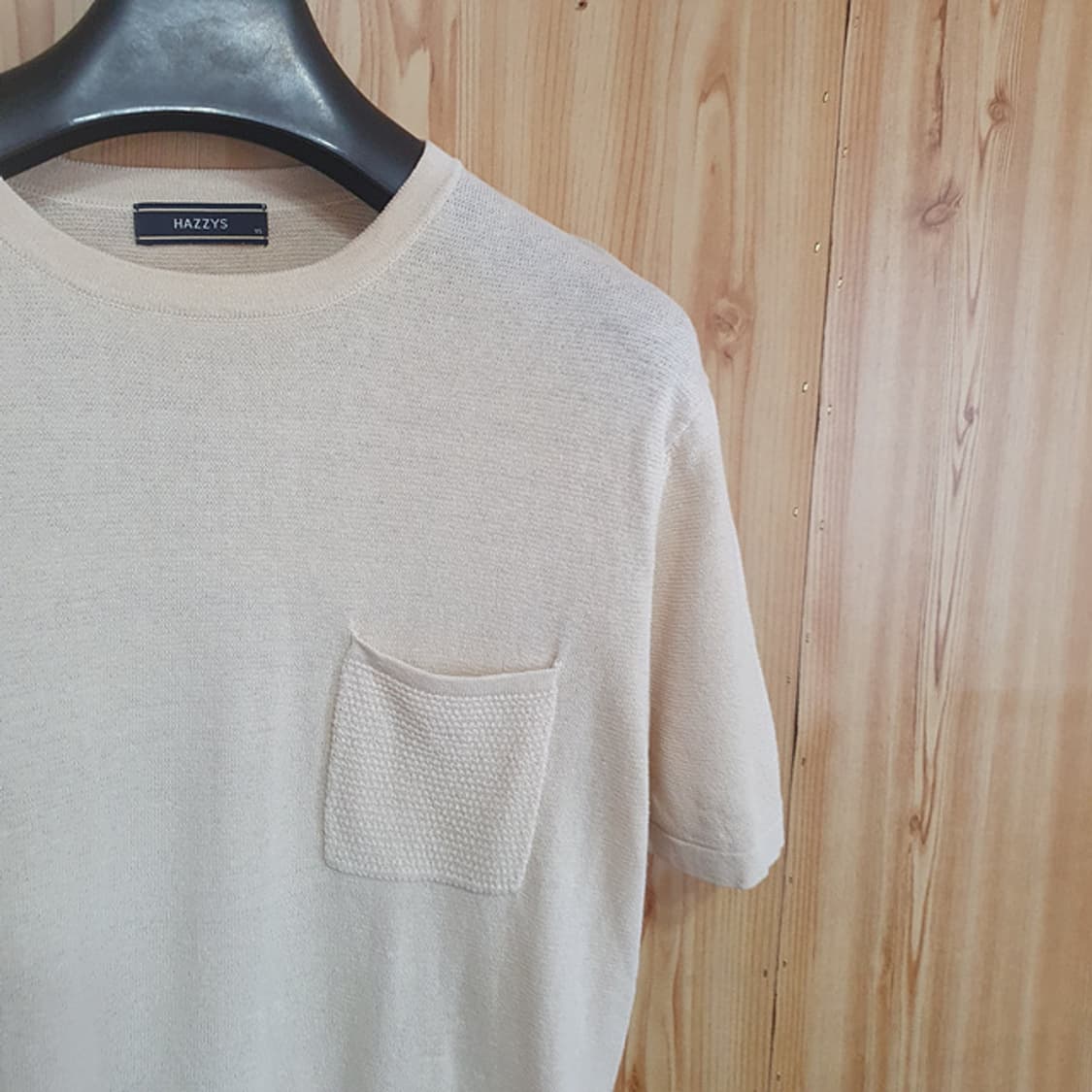 헤지스 린넨 혼방 반팔 95 상품이미지2