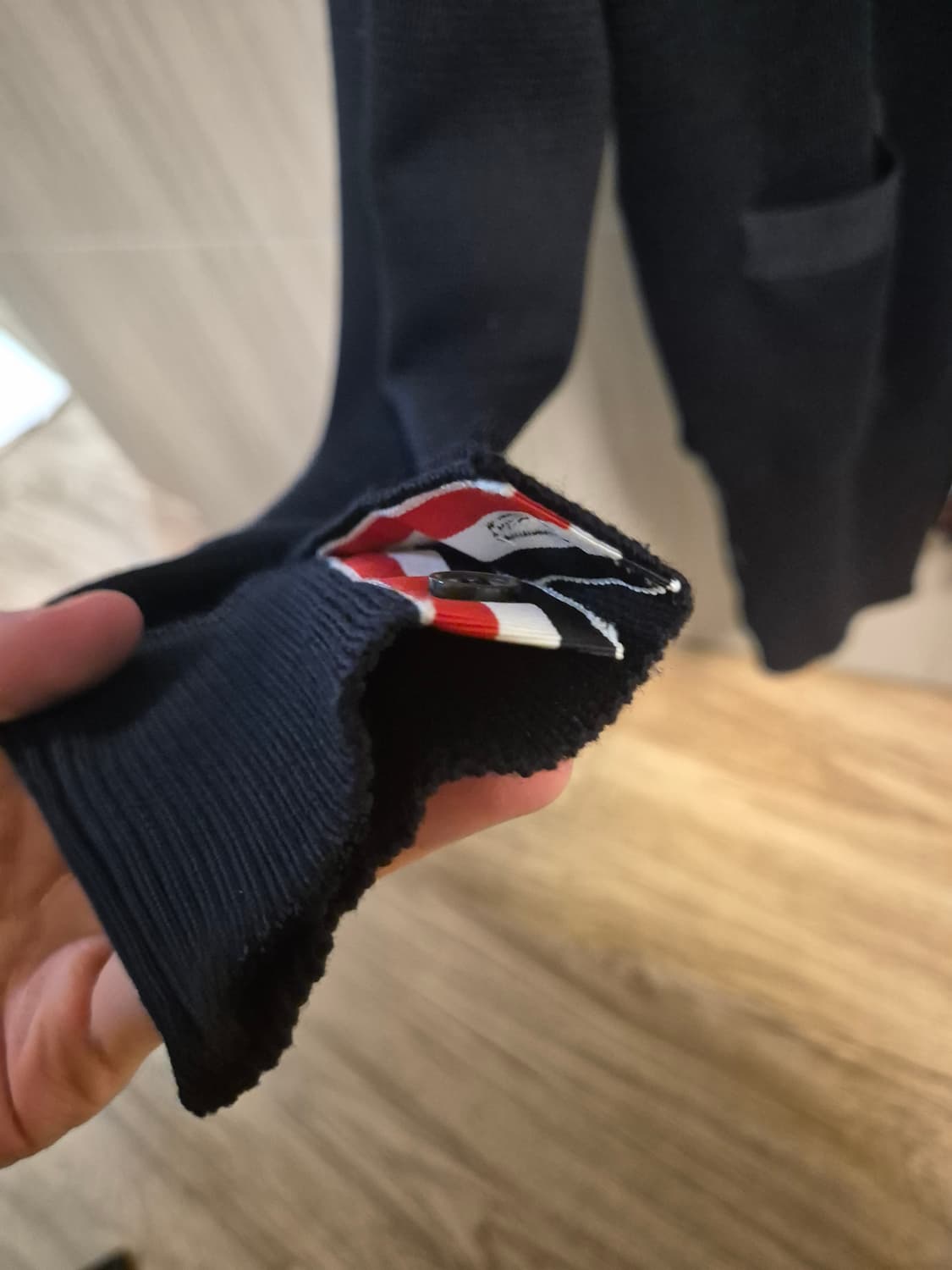 톰브라운 밀라노스티치 울 가디건 상품이미지2