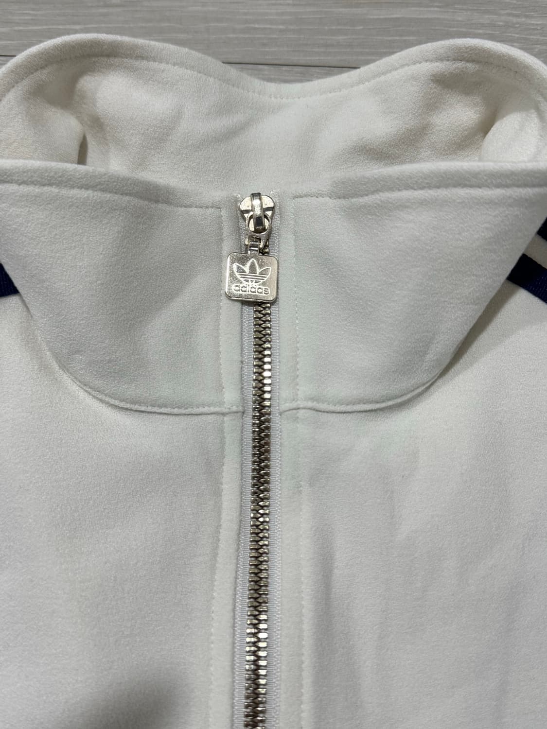 아디다스 워먼 BB 크레페 트랙탑 화이트  상품이미지4