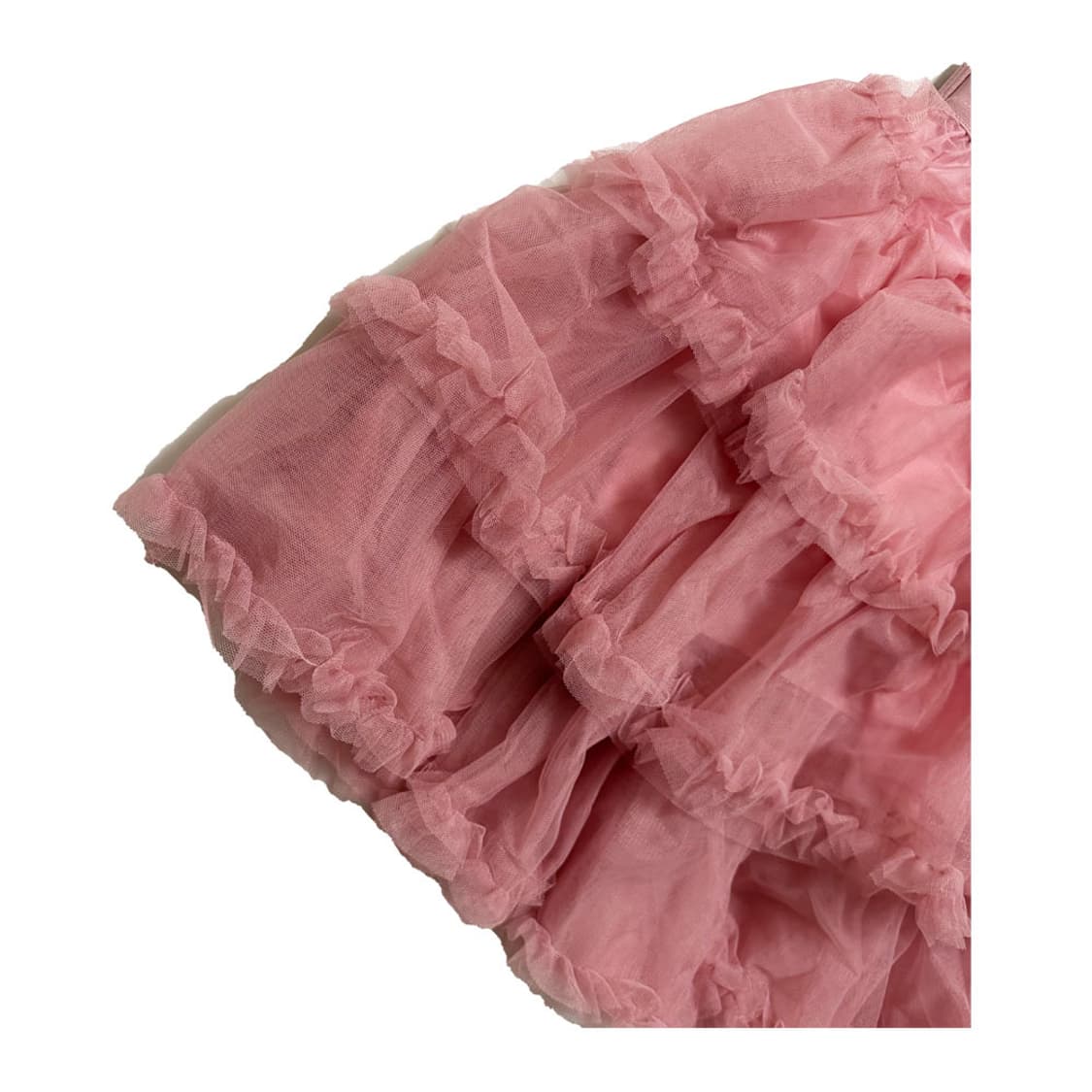 새상품 쉬폰 캉캉 미니스커트 (핑크) 상품이미지2