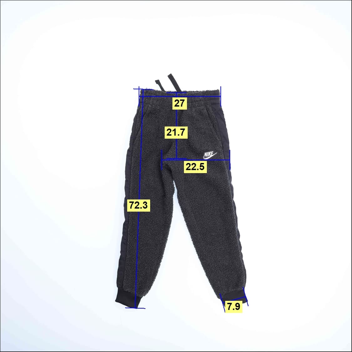 S 신형나이키 키즈 뽀글이 조거팬츠 0210H2 상품이미지8