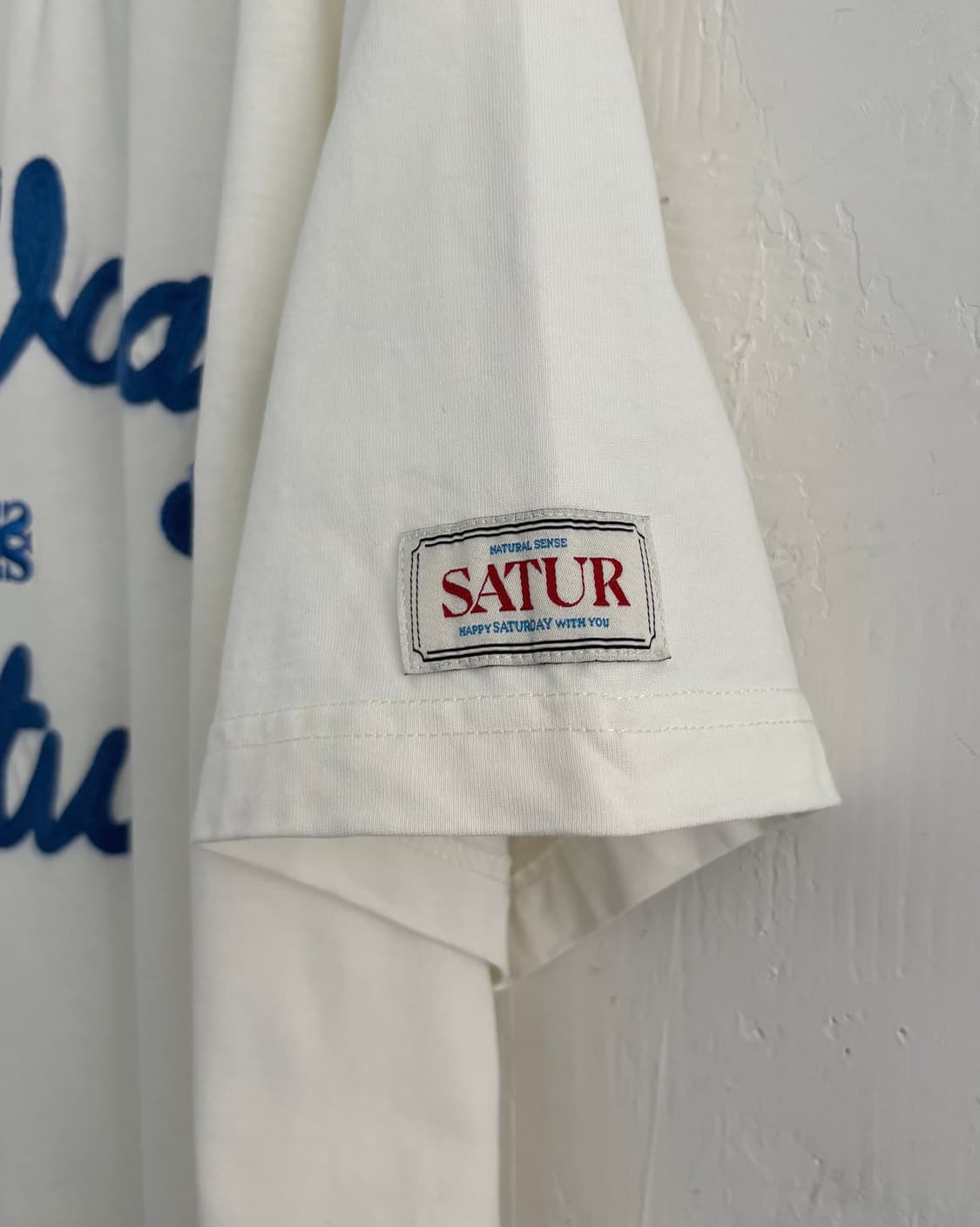 Satur 세터 보야지 자수로고 티셔츠 상품이미지6