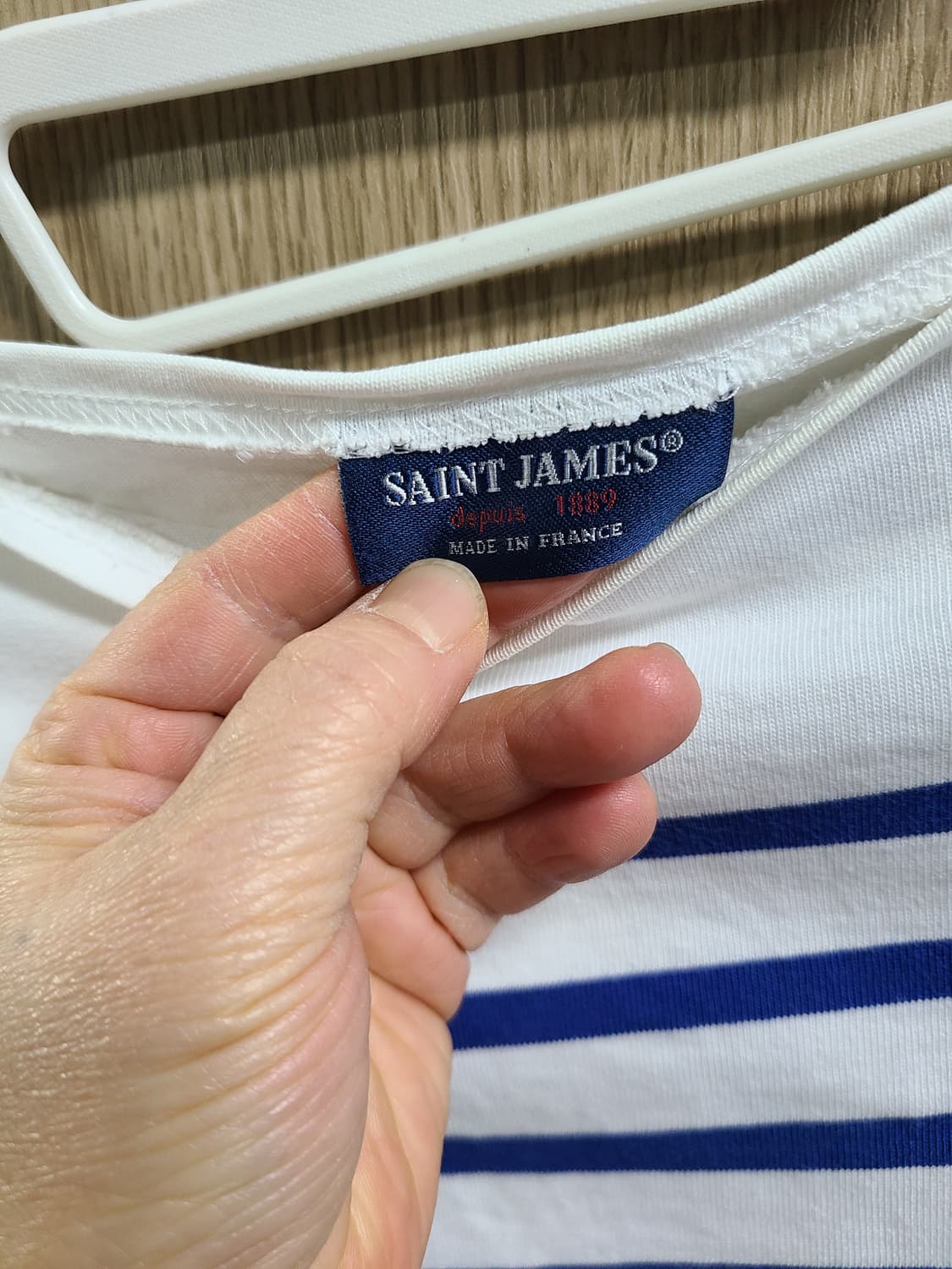 세인트제임스 스트라이프 긴팔 티셔츠 상품이미지2