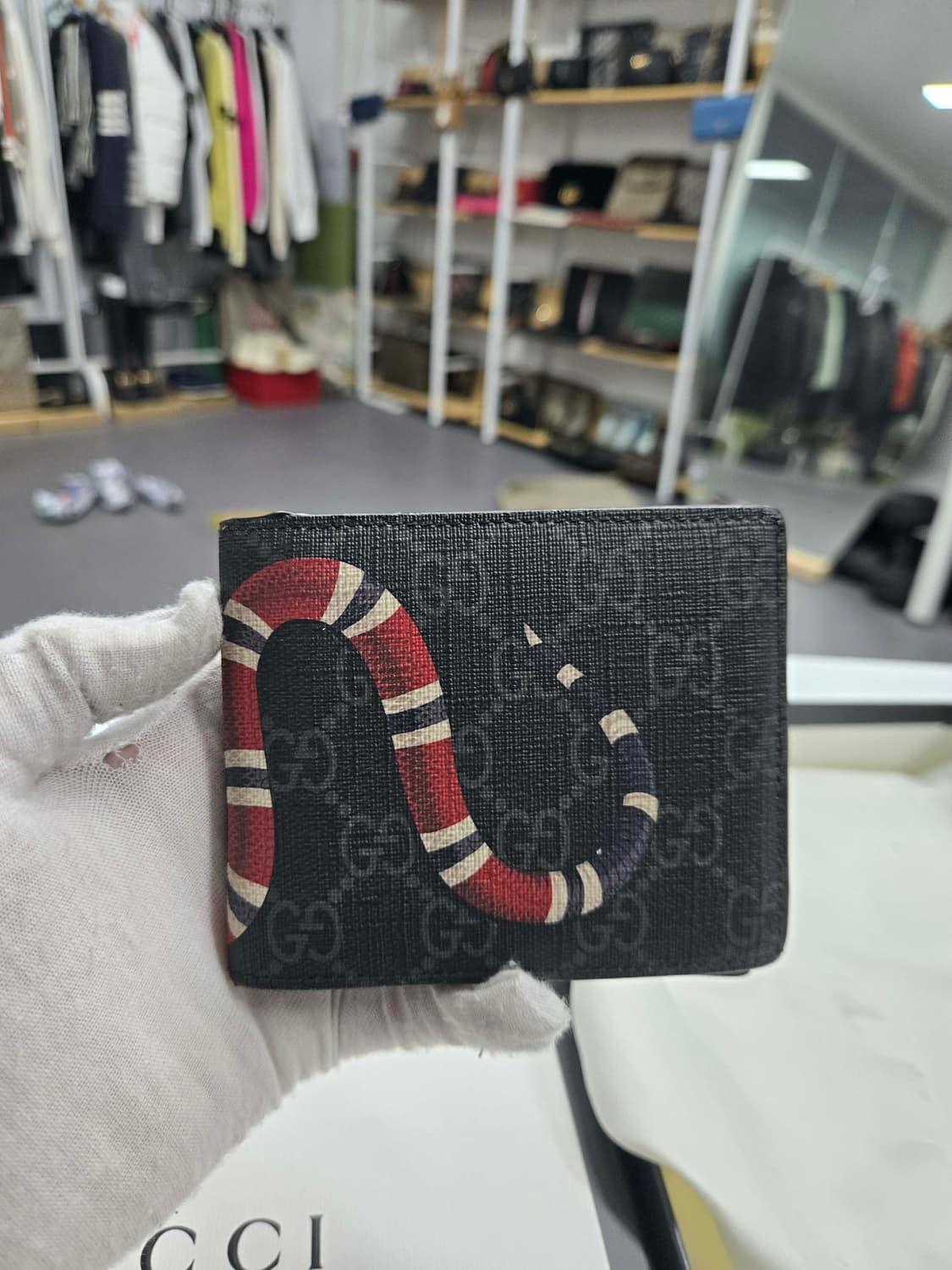 [50%세일] 구찌 킹스네이크 반지갑 상품이미지2