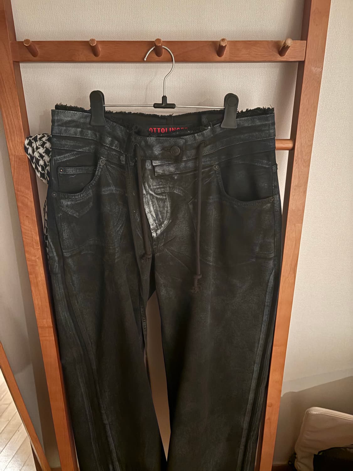 ottolinger black trompe l œil jeans 상품이미지2