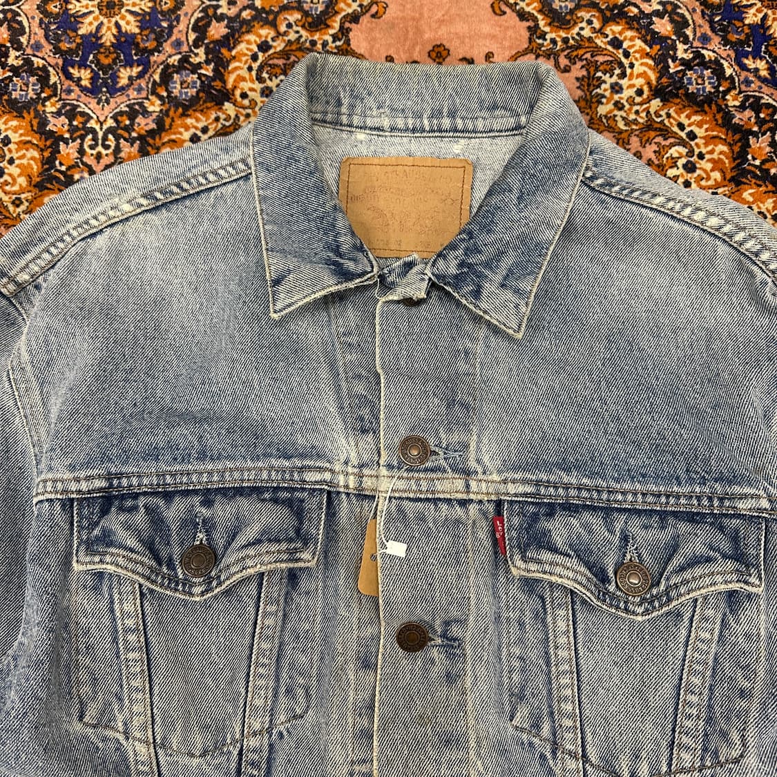 8-90s USA 리바이스 70503 데님 트러커 상품이미지3