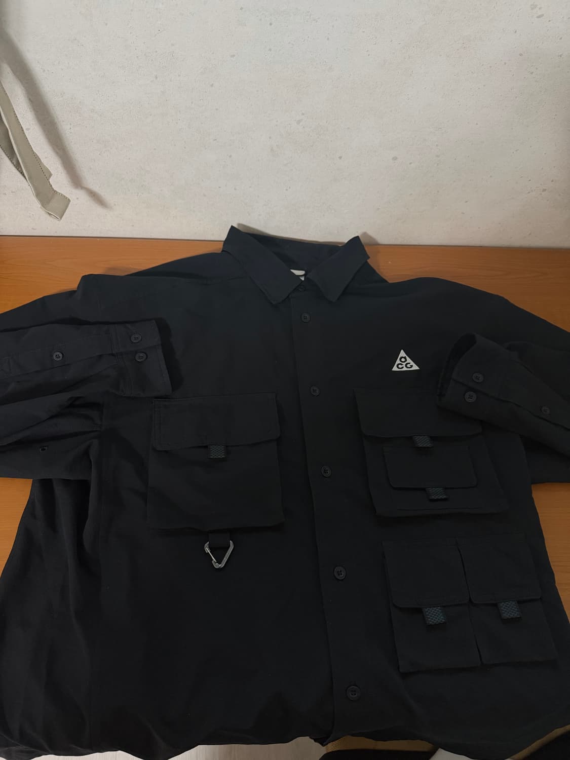 나이키 ACG 드라이핏 UV 디베스테이션 트레일 셔츠 블랙 서밋 화이트  상품이미지3