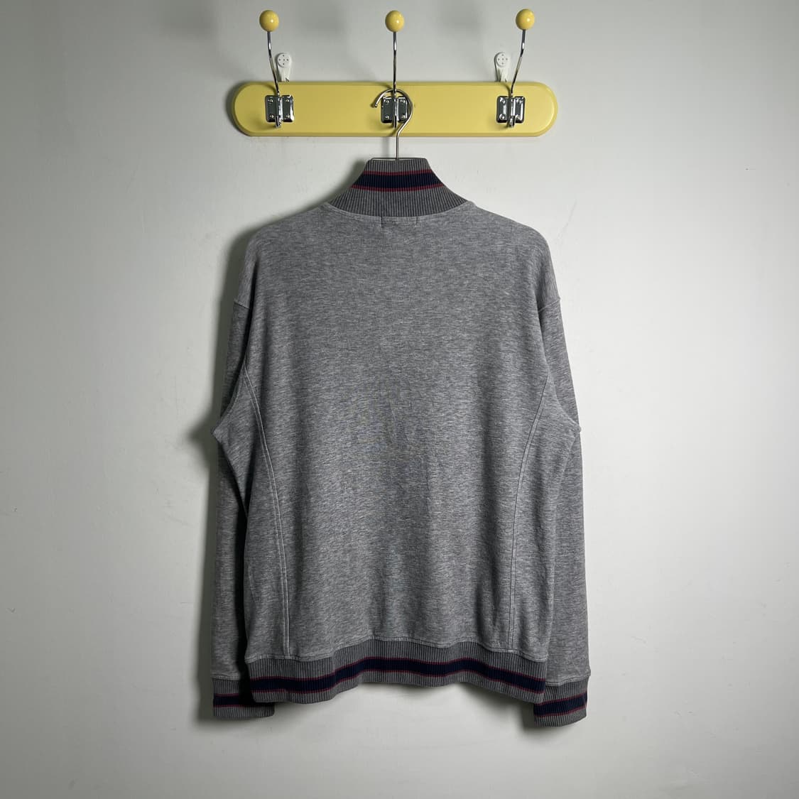 버버리 블랙라벨 그레이 트랙 집업 자켓 상품이미지2