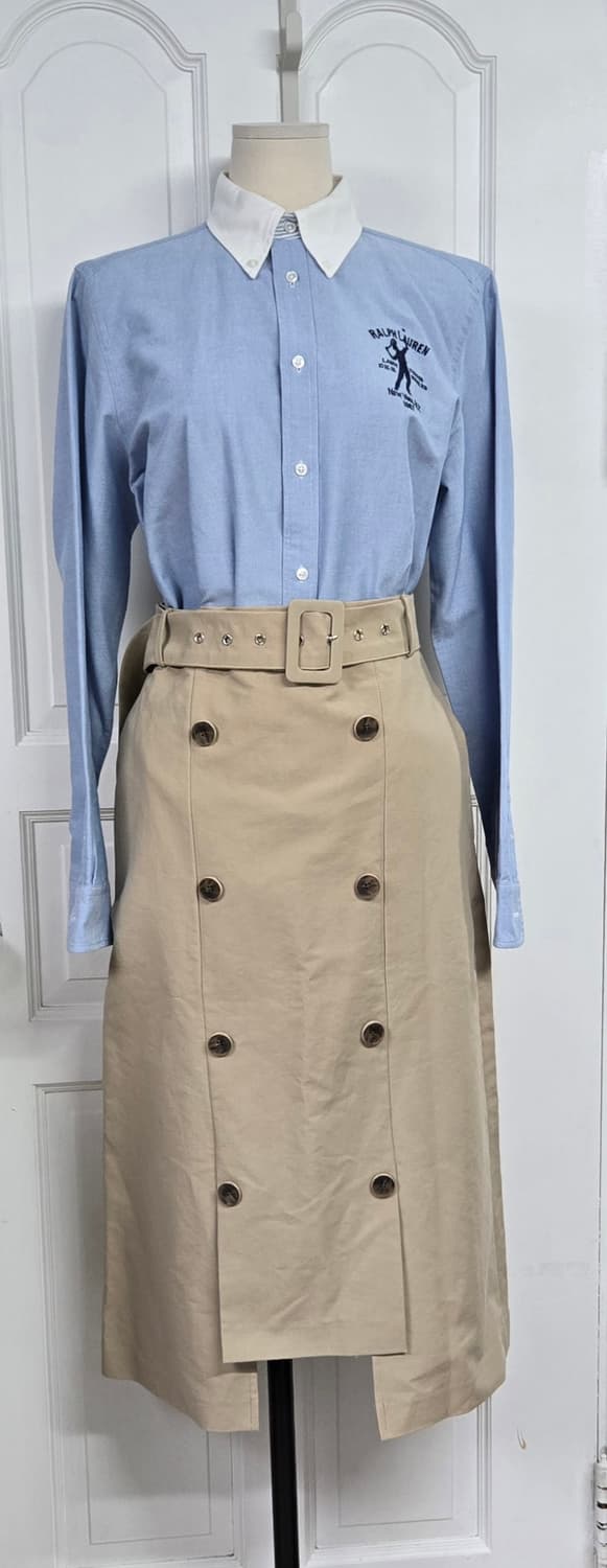 랄프로렌 셔츠/에보니 아이즈 스커트 상품이미지1