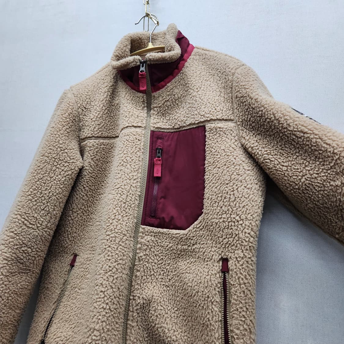 블랙야크 뽀글이 빅포켓 와펜 집업 M 상품이미지2