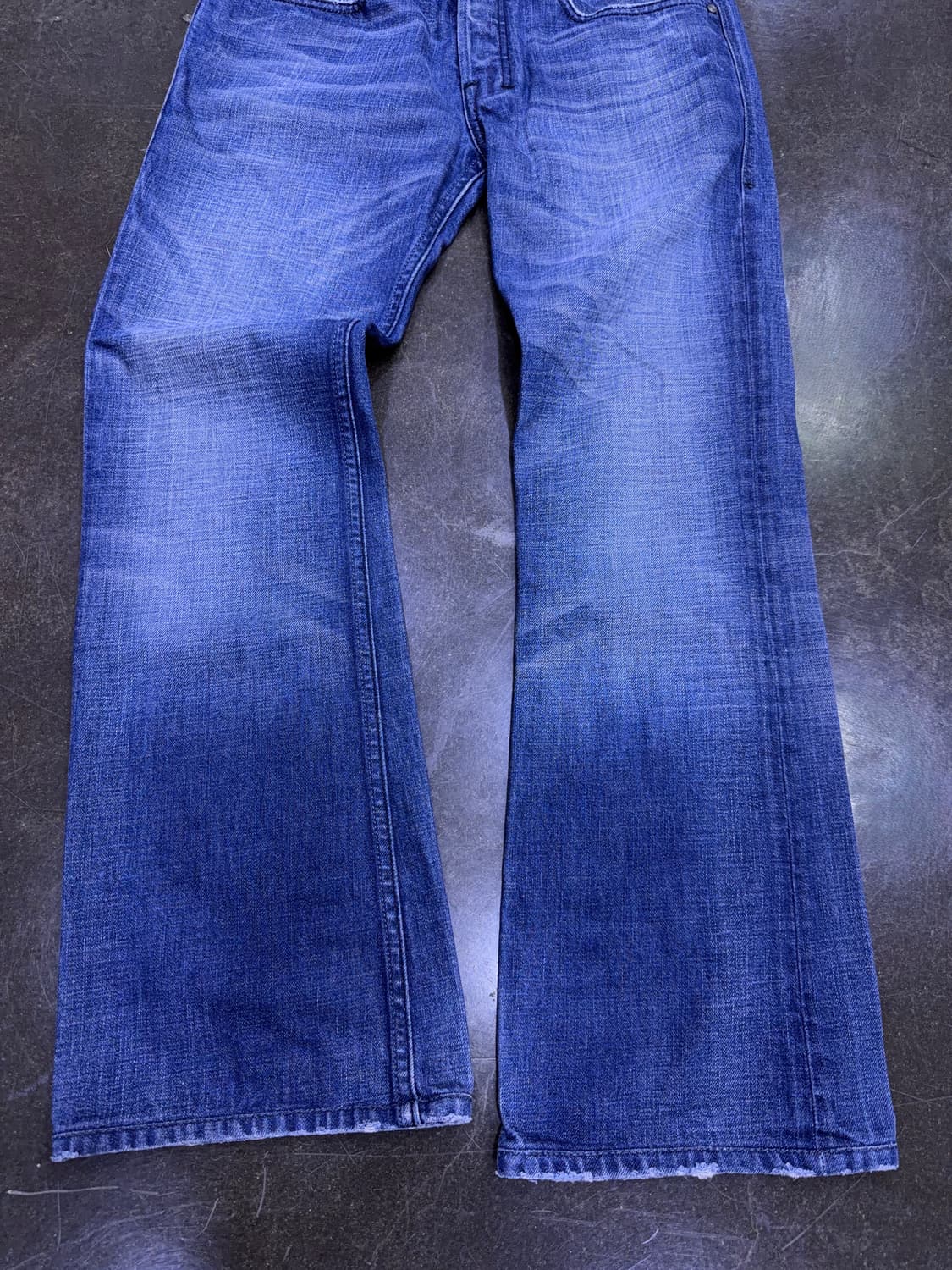 디젤 자탄 플레어핏 슬림 부츠컷 빈티지 워싱 데님팬츠 29 상품이미지6