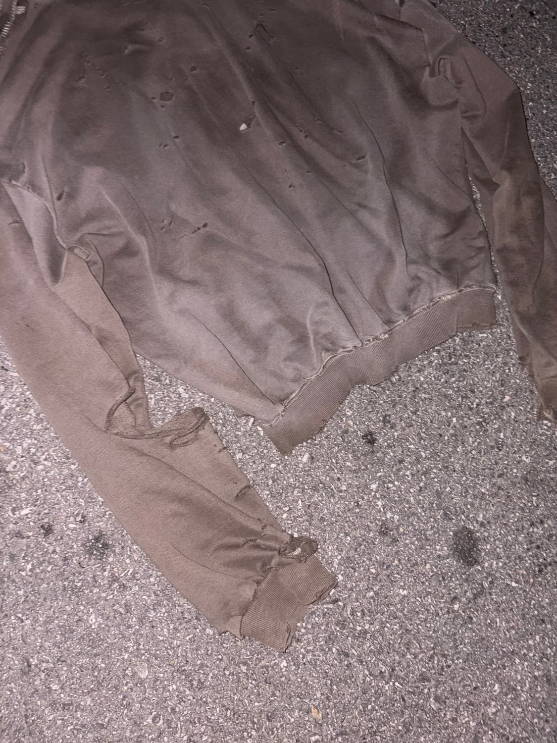디디에르웨어 디스트레스드 후드집업 상품이미지5