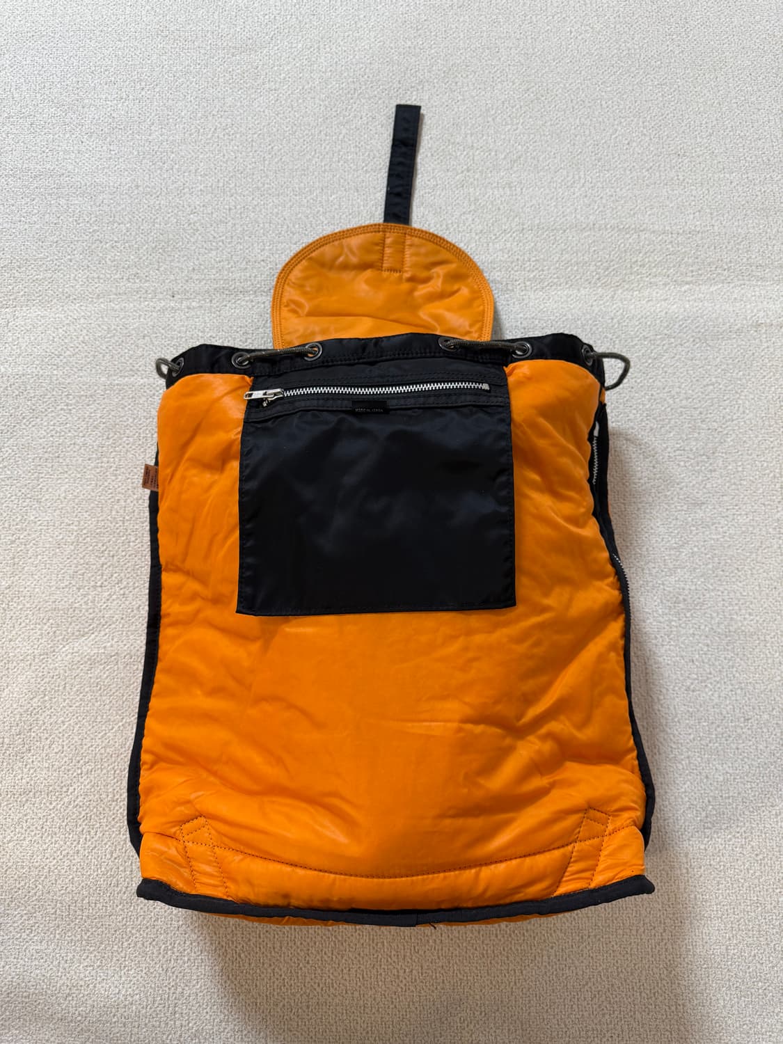(미사용급) PORTER 포터 탱커 백팩 럭색 지퍼 블랙 상품이미지8