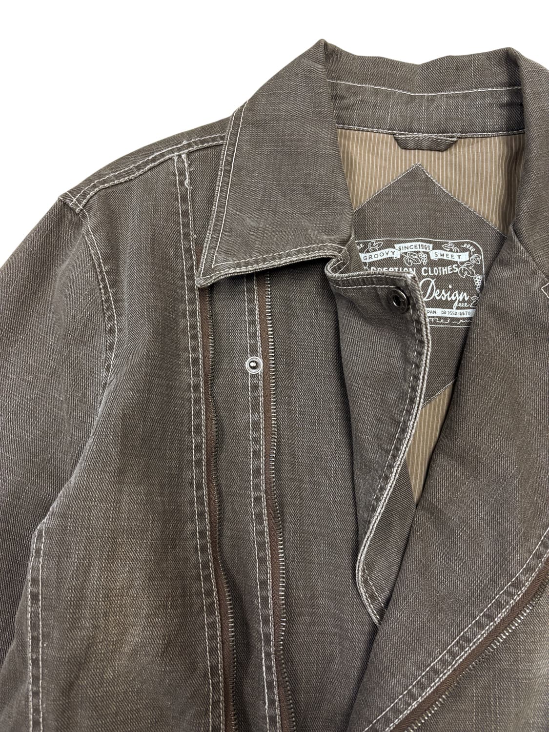 Allix washed denim rider jacket 상품이미지6