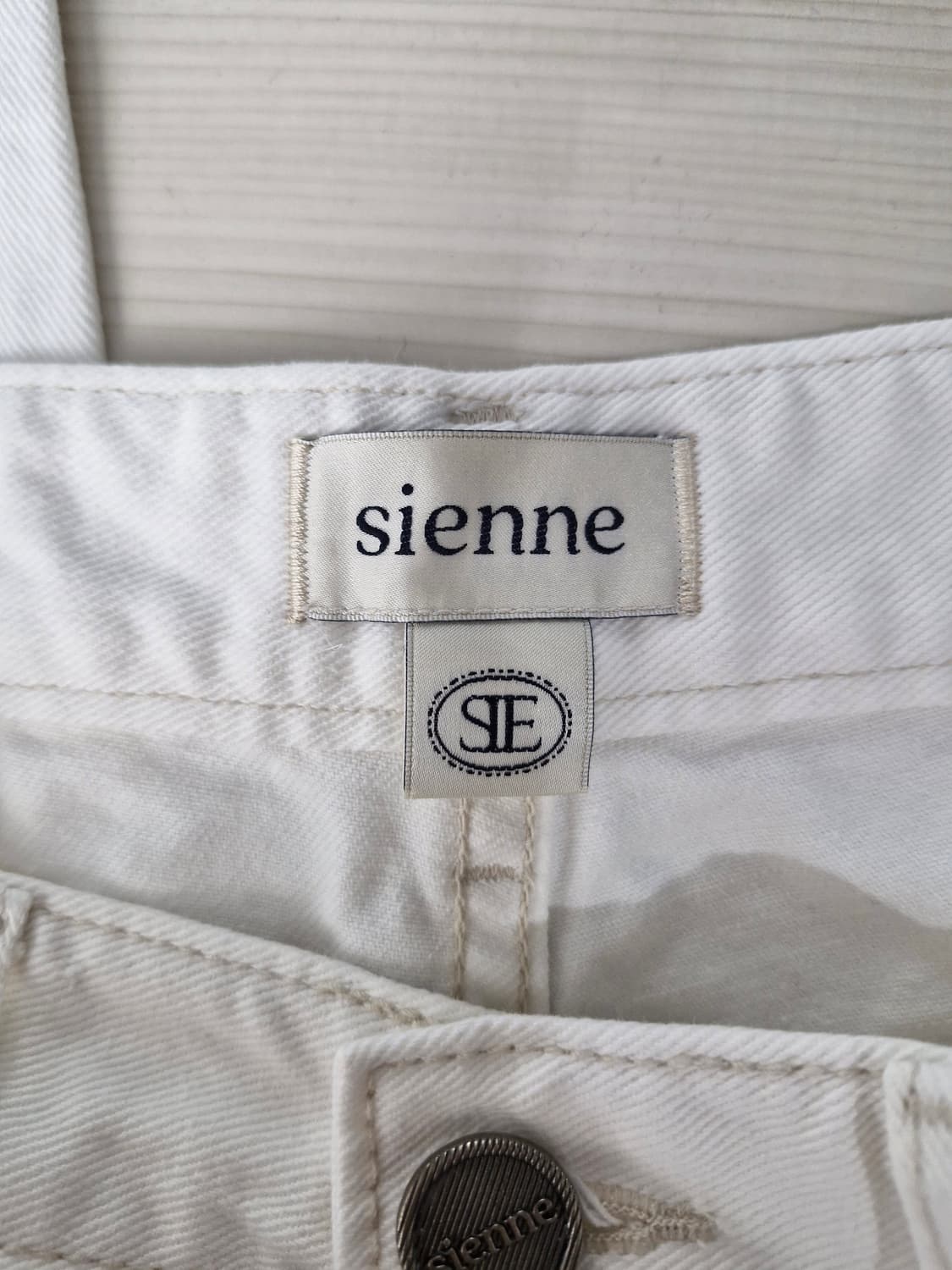 시엔느(SIENNE)All Right 데님 팬츠 화이트 상품이미지7
