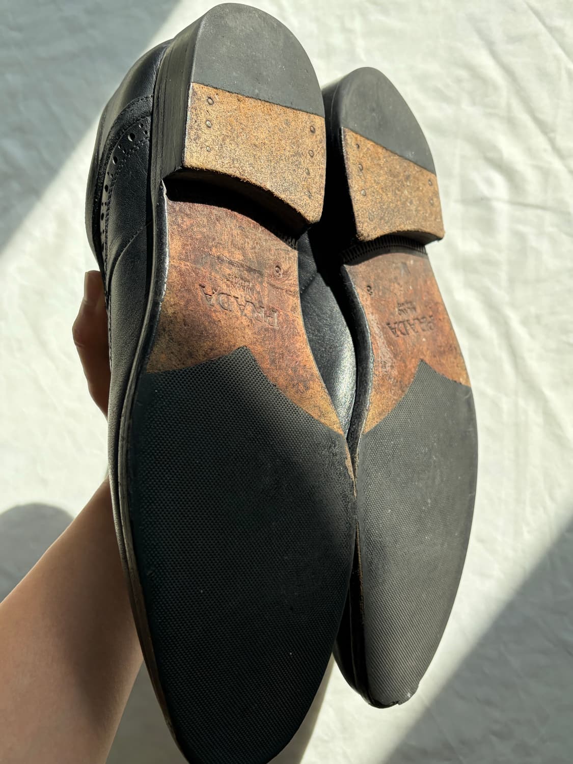 프라다 윙팁 더비 270 상품이미지3