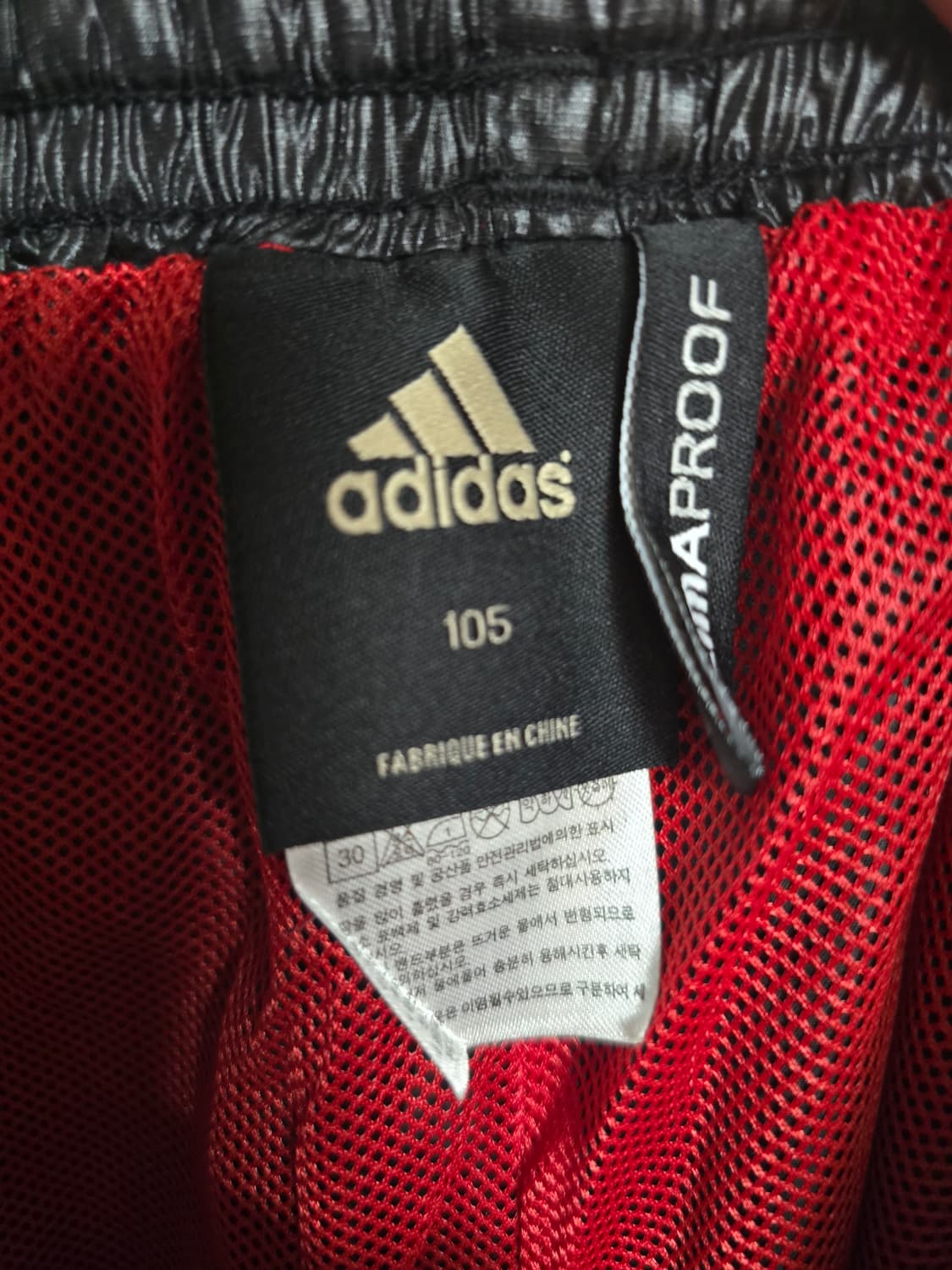 아디다스 유광 우븐 팬츠 XL(105) 상품이미지4