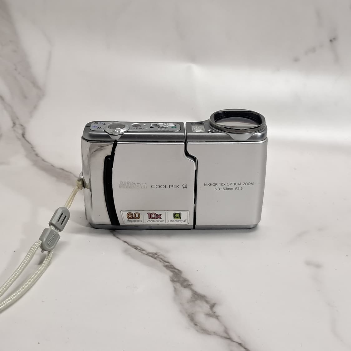 하자있음 전원X) 니콘 쿨픽스 Coolpix S4 빈티지 디카 상품이미지2