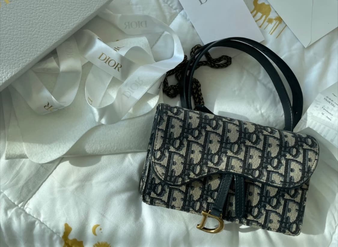 디올 오블리크 새들 벨트파우치백 팝니다 상품이미지1