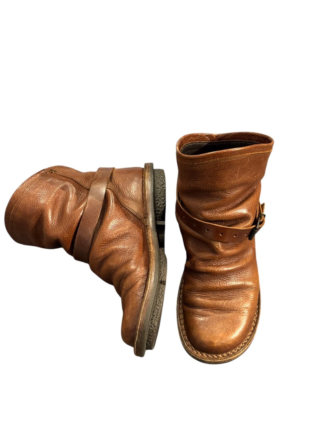 Trippen Bomb Brown Leather Boots 상품이미지2