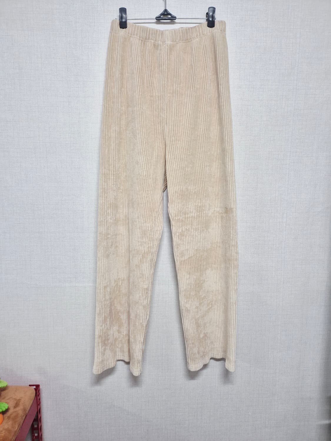 아이보리 골덴 바지 상품이미지1