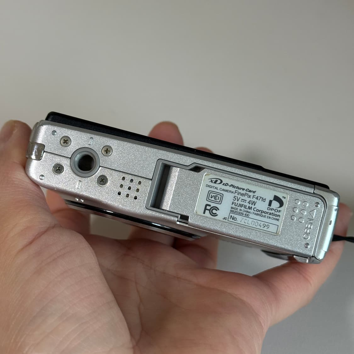 후지필름 파인픽스 F47 빈티지 디카 디지털카메라 실버 상품이미지7