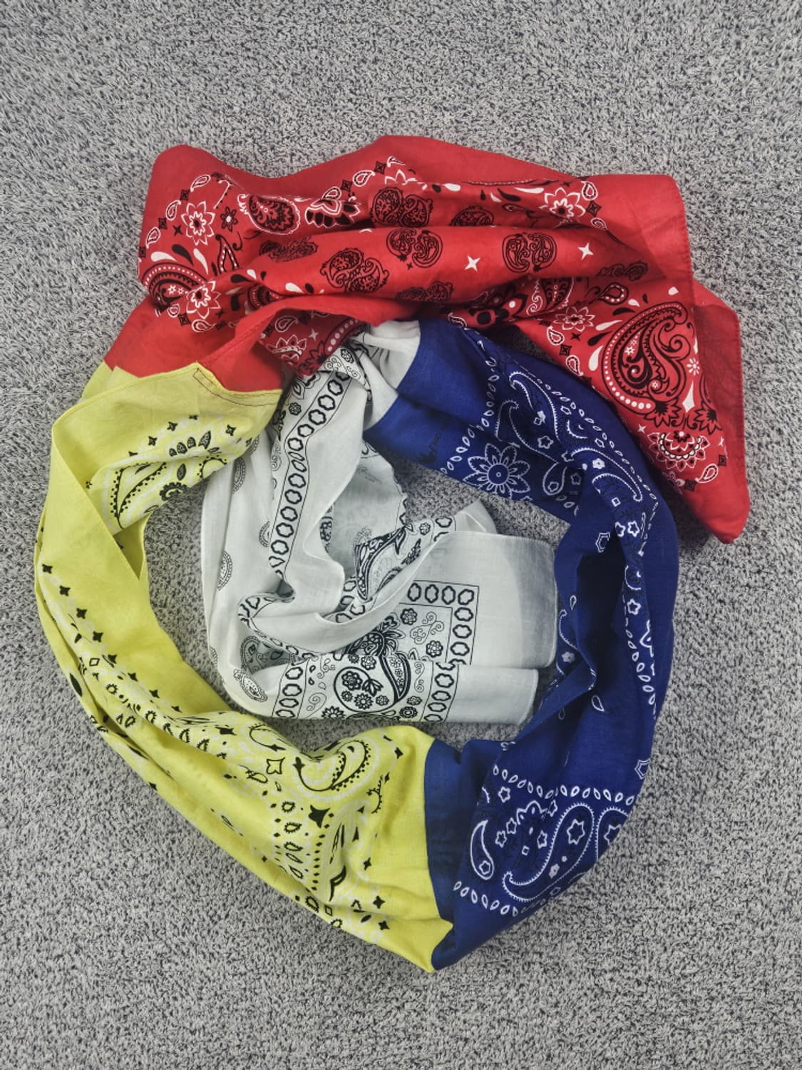 반다나 리워크 커스텀 스카프 머플러 / 10424 상품이미지5