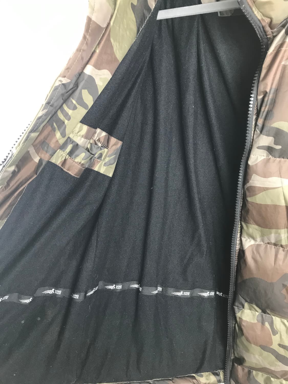카모 밀리터리 패딩 푸퍼 자켓 올드스쿨 y2k 빈티지  상품이미지6