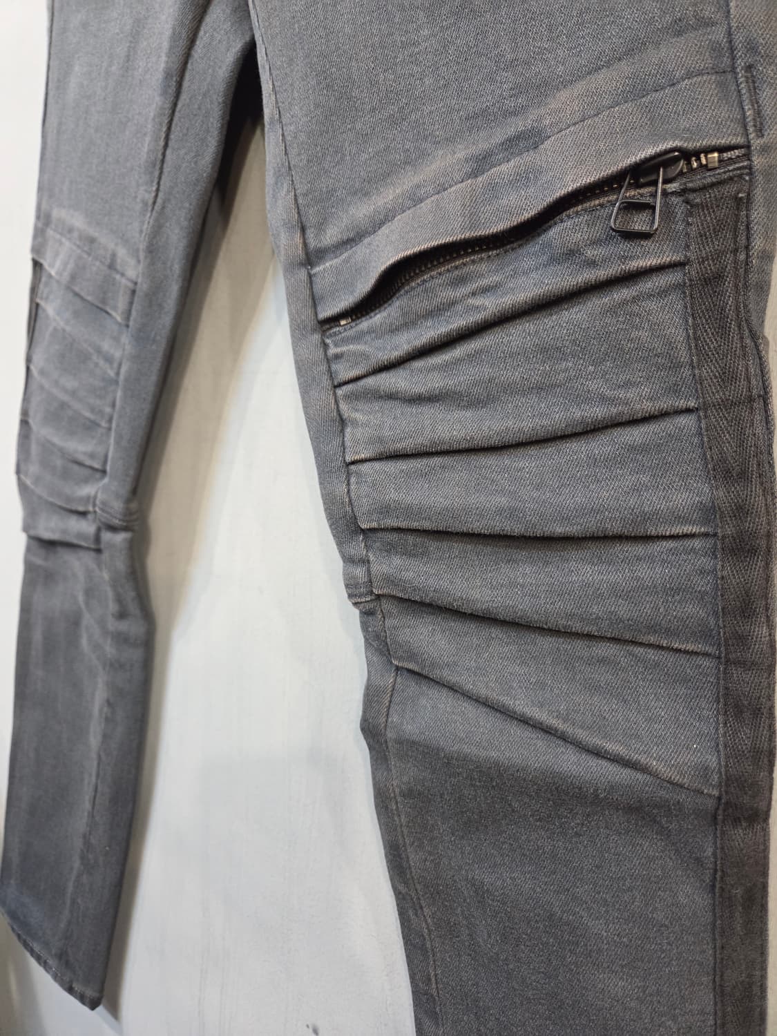 G-STAR 다크 그레이 바이커 데님(W24/L28)약스판 상품이미지6