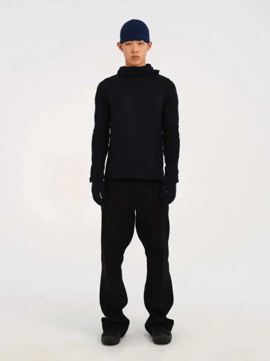 혜인서 니트 후드 tech wool hoodie 상품이미지3