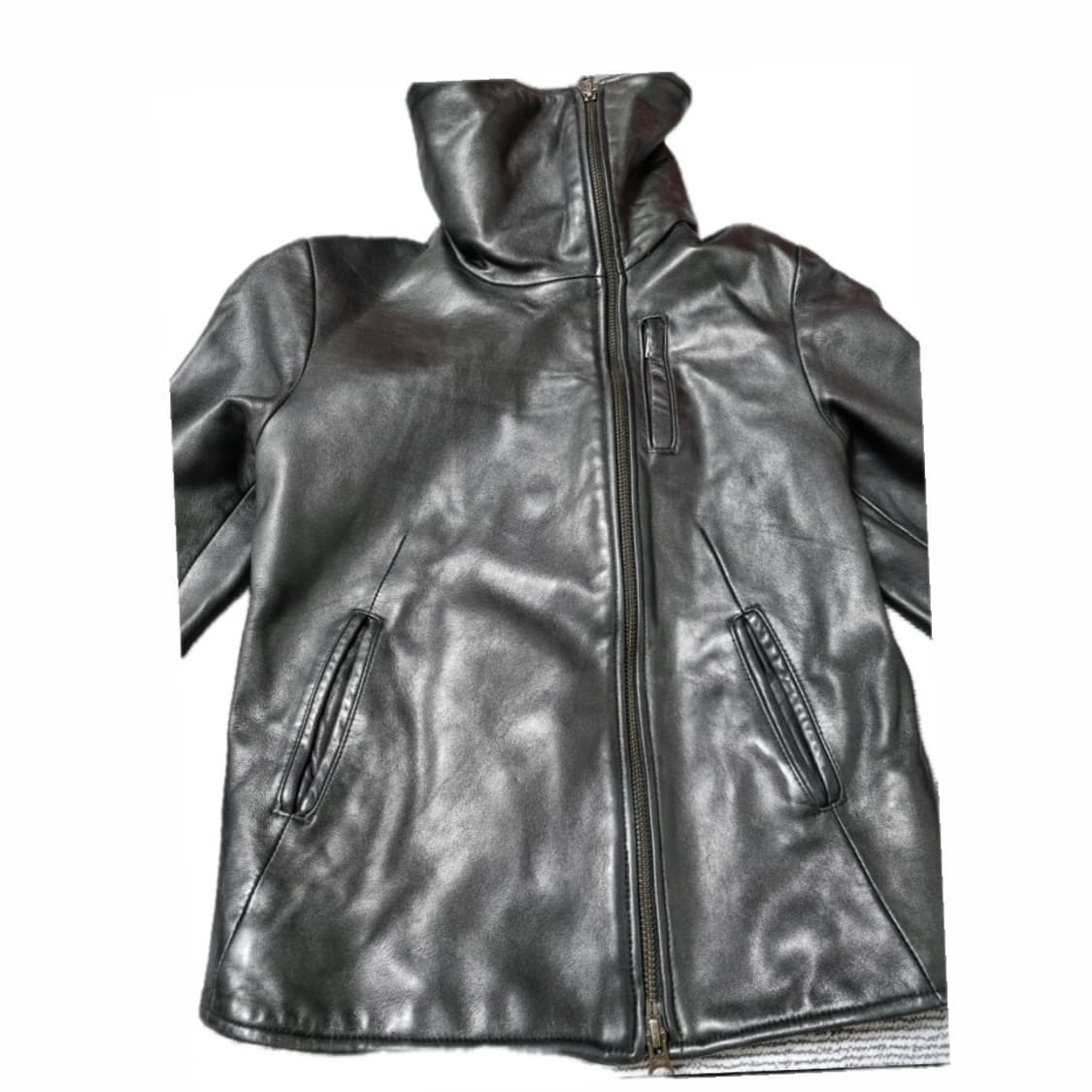 GAP 하이넥 양가죽 레더자켓 상품이미지2