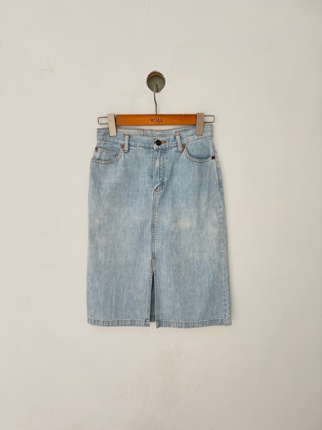 denim midi skirt(데님 미디 스커트) 상품이미지1