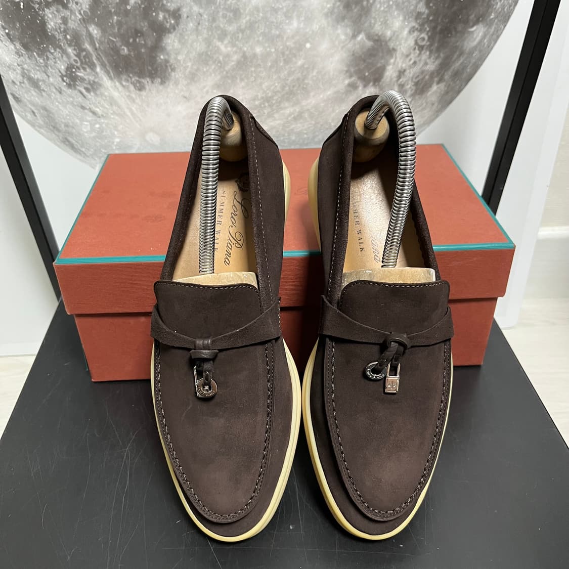 정품 35.5) 로로피아나 썸머워크 로퍼 225~230 상품이미지3