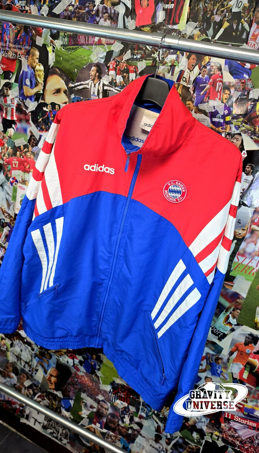 아디다스 95-96 바이에른 뮌헨 OG 바람막이 트랙자켓 상품이미지1