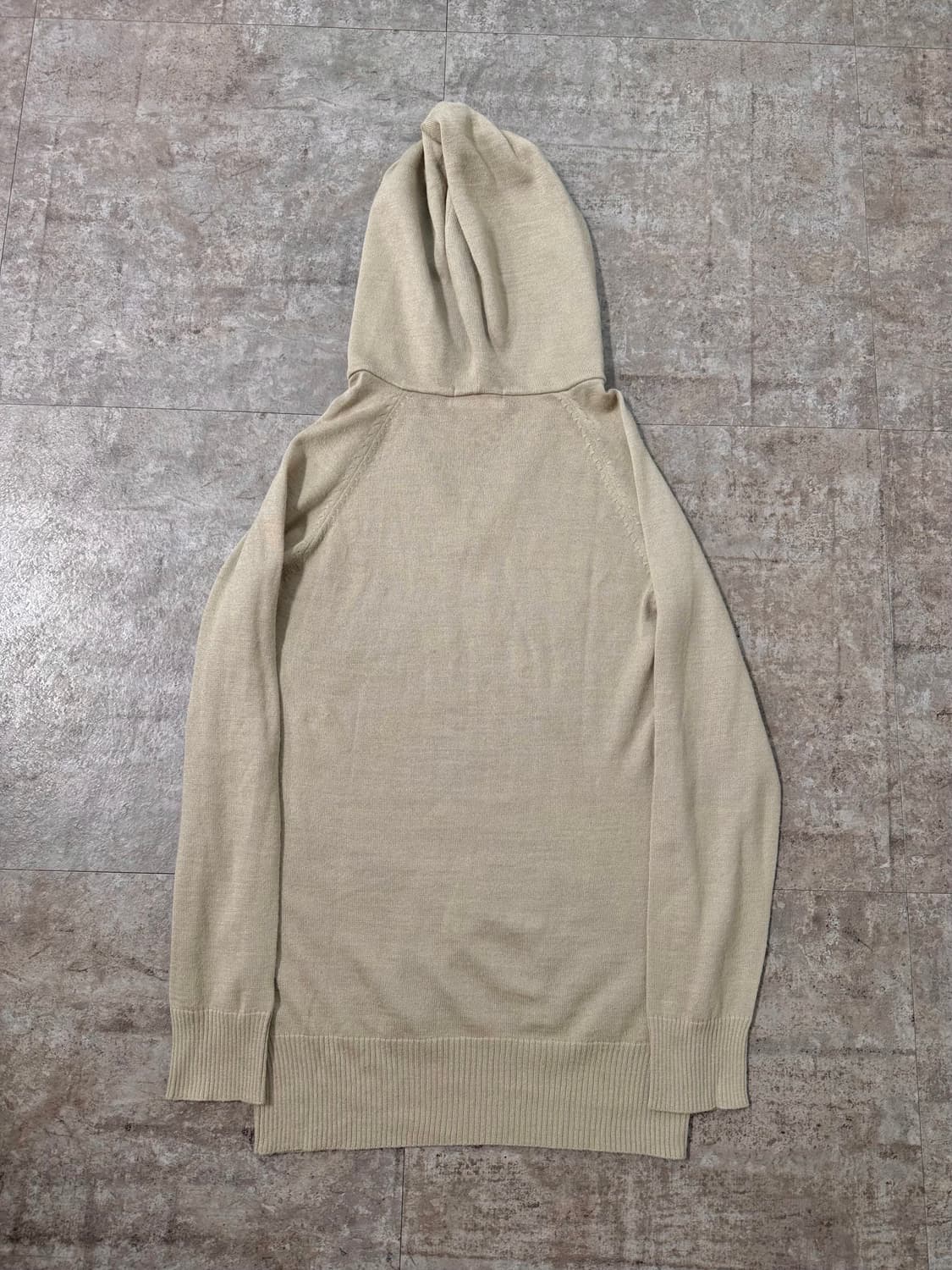 울 아가일 패턴 후디드 니트 상품이미지7