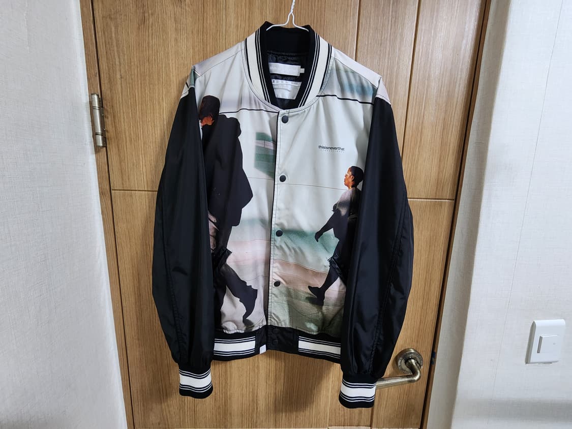 (L)디스이즈네버댓 프린팅 바시티 자켓 상품이미지1