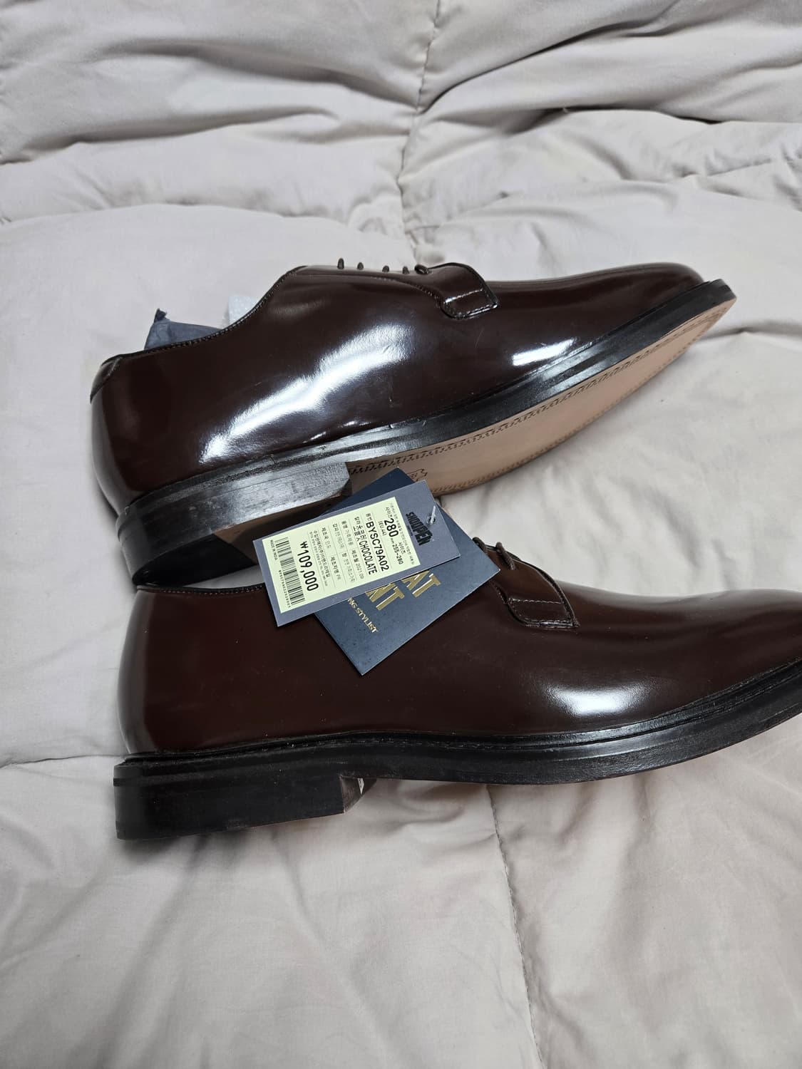 슈펜 더비 슈스 쵸콜릿 브라운  상품이미지2