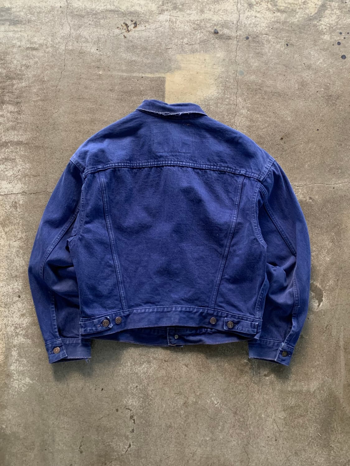 90s 리바이스 70598 빅 패치 데님 트러커 자켓 상품이미지6