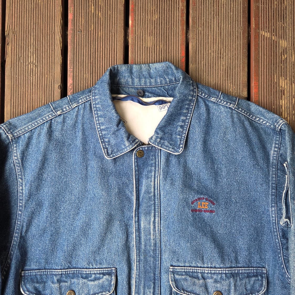 Lee 데님 봄버 자켓 상품이미지2