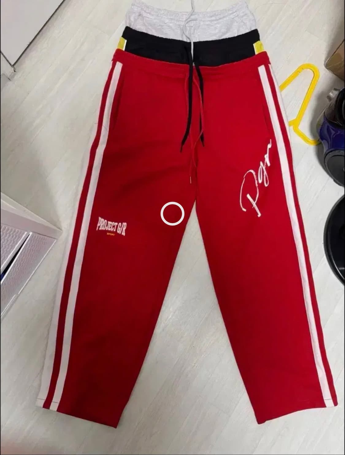 [1]project g/r 3 레이어드 트랙팬츠 상품이미지2