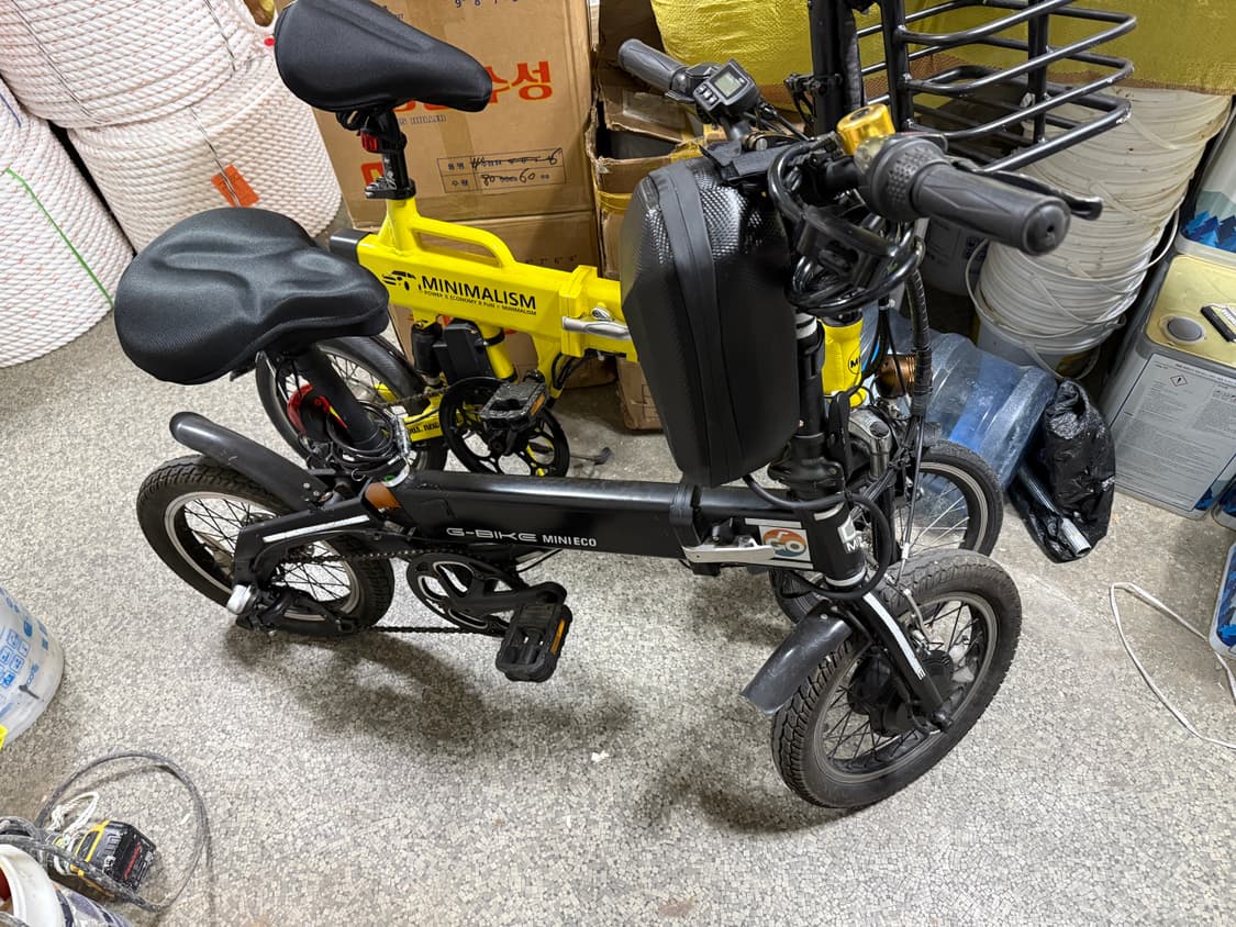 g-bike 미니에코 접이식 전기자전거 판매합니다. 상품이미지1